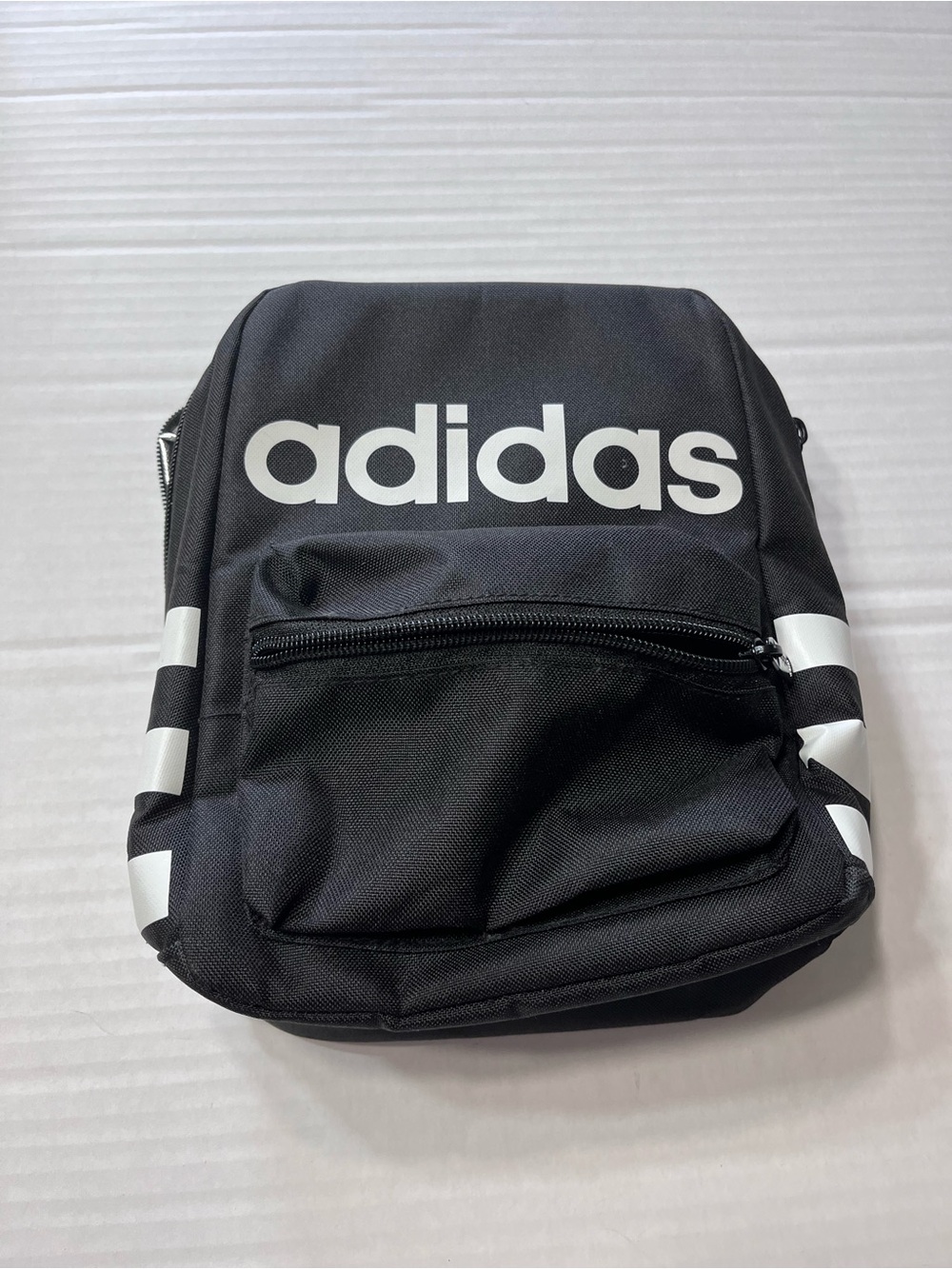 Adidas Insulated Lunch Bag Black & White Recycled Polyester